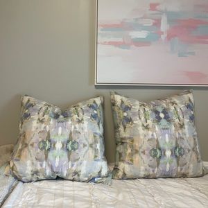 Laura Park Sea Glass Throw Pillow